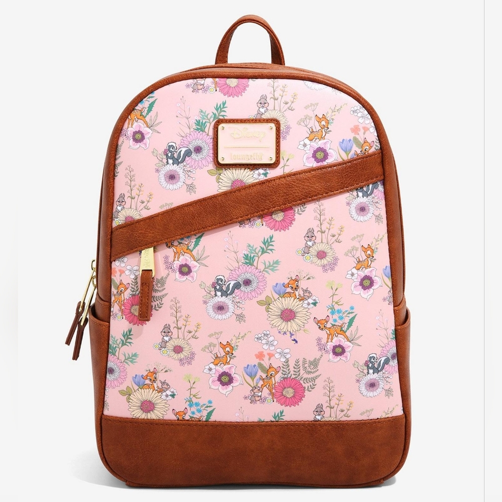 Loungefly Disney Bambi Cast Floral Mini Backpack